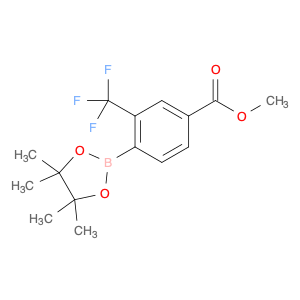 4-Methoxycarbonyl-2-trifluoromethylphenylboronic acid pinacol ester