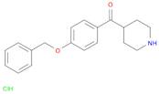 (4-Phenylmethoxyphenyl)-piperidin-4-ylmethanone hydrochloride