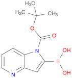 {1-[(tert-Butoxy)carbonyl]pyrrolo[3,2-b]pyridin-2-yl}boronic acid