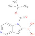 1-BOC-5-Azaindole-2-boronic acid