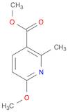 3-Pyridinecarboxylic acid, 6-methoxy-2-methyl-, methyl ester