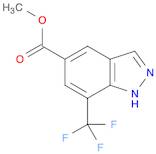 methyl 7-(trifluoromethyl)-1H-indazole-5-carboxylate