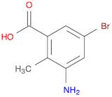 3-Amino-5-bromo-2-methylbenzoic acid