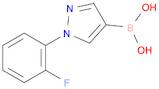 1-(2-Fluorophenyl)-1h-pyrazole-4-boronic acid