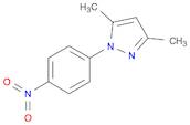 1H-Pyrazole, 3,5-dimethyl-1-(4-nitrophenyl)-