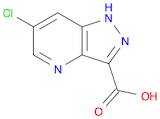 6-chloro-1H-pyrazolo[4,3-b]pyridine-3-carboxylic acid