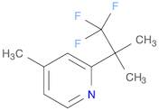 4-Methyl-2-(1,1,1-trifluoro-2-methylpropan-2-yl)pyridine