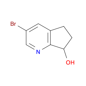 3-Bromo-6,7-dihydro-5H-cyclopenta[b]pyridin-7-ol