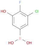 3-Chloro-4-fluoro-5-hydroxyphenylboronic acid