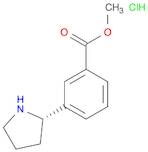 (S)-Methyl 3-(Pyrrolidin-2-Yl)Benzoate Hydrochloride