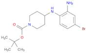 tert-Butyl 4-((2-amino-4-bromophenyl)amino)piperidine-1-carboxylate