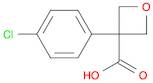 3-(4-Chlorophenyl)oxetane-3-carboxylic acid