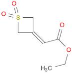 ethyl 2-(1,1-dioxidothietan-3-ylidene)acetate