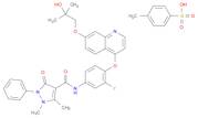 N-(3-Fluoro-4-((7-(2-hydroxy-2-methylpropoxy)quinolin-4-yl)oxy)phenyl)-1,5-dimethyl-3-oxo-2-phen...