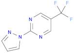 2-(1H-Pyrazol-1-yl)-5-(trifluoromethyl)pyrimidine