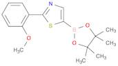 2-(2-Methoxyphenyl)-5-(4,4,5,5-tetramethyl-1,3,2-dioxaborolan-2-yl)-1,3-thiazole