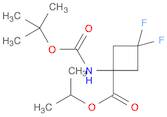 Isopropyl 1-(Boc-amino)-3,3-difluoro-cyclobutanecarboxylate