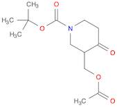 tert-Butyl 3-(acetoxymethyl)-4-oxopiperidine-1-carboxylate