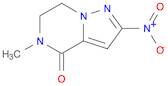 5-Methyl-2-nitro-6,7-dihydropyrazolo[1,5-a]pyrazin-4(5H)-one