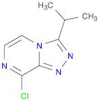 1,2,4-Triazolo[4,3-a]pyrazine, 8-chloro-3-(1-methylethyl)-