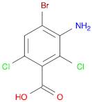 3-Amino-4-bromo-2,6-dichlorobenzoic acid