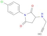 1-(4-Chlorophenyl)-3-(prop-2-yn-1-ylamino)pyrrolidine-2,5-dione