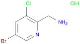 (5-Bromo-3-chloropyridin-2-yl)methanamine hydrochloride