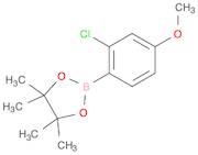 2-Chloro-4-methoxyphenylboronic acid pinacol ester