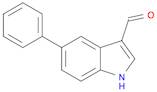 1H-Indole-3-carboxaldehyde, 5-phenyl-