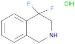 4,4-difluoro-1,2,3,4-tetrahydroisoquinoline hydrochloride