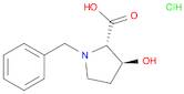 (2S,3S)-1-Benzyl-3-hydroxypyrrolidine-2-carboxylic acid hcl