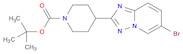 Tert-Butyl 4-(6-Bromo-[1,2,4]Triazolo[1,5-A]Pyridin-2-Yl)Piperidine-1-Carboxylate