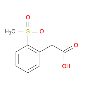 Benzeneacetic acid, 2-(methylsulfonyl)-