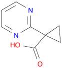 1-(Pyrimidin-2-yl)cyclopropanecarboxylic acid