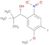 (S)-1-(4-Iodo-5-methoxy-2-nitrophenyl)-2,2-dimethylpropan-1-ol