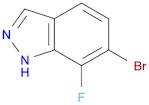 6-Bromo-7-fluoro-1H-indazole