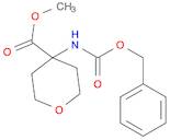 Methyl 4-(Cbz-amino)tetrahydropyran-4-carboxylate