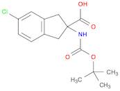 2-((tert-Butoxycarbonyl)amino)-5-chloro-2,3-dihydro-1H-indene-2-carboxylic acid