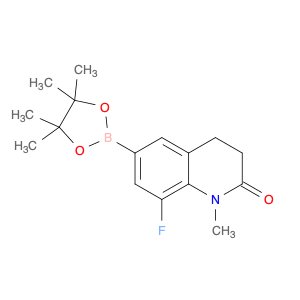 8-Fluoro-1-methyl-6-(4,4,5,5-tetramethyl-1,3,2-dioxaborolan-2-yl)-3,4-dihydroquinolin-2(1h)-one