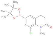 8-chloro-1-methyl-6-(4,4,5,5-tetramethyl-[1,3,2]dioxaborolan-2-yl)-3,4-dihydro-1h-quinolin-2-one