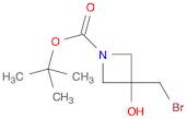 tert-butyl 3-(bromomethyl)-3-hydroxyazetidine-1-carboxylate