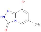 8-Bromo-6-methyl-[1,2,4]triazolo[4,3-a]pyridin-3(2h)-one