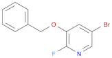 3-Benzyloxy-5-bromo-2-fluoropyridine