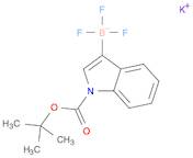 Potassium (1-BOC-indol-3-yl)trifluoroboranuide