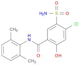 Benzamide,5-(aminosulfonyl)-4-chloro-N-(2,6-dimethylphenyl)-2-hydroxy-