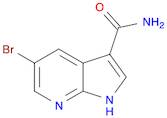 5-Bromo-1H-pyrrolo[2,3-b]pyridine-3-carboxamide