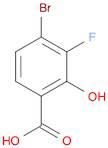 4-Bromo-3-fluoro-2-hydroxybenzoic acid