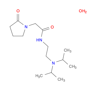 N-(2-(Diisopropylamino)ethyl)-2-(2-oxopyrrolidin-1-yl)acetamide hydrate