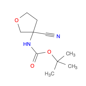 tert-Butyl (3-cyanotetrahydrofuran-3-yl)carbamate