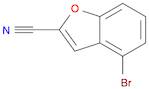 4-Bromobenzofuran-2-carbonitrile